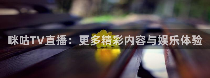 足球833直播免费观看直播：咪咕TV直播：更多精彩内容与娱乐体验